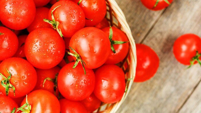Tomatoes in a Basket 